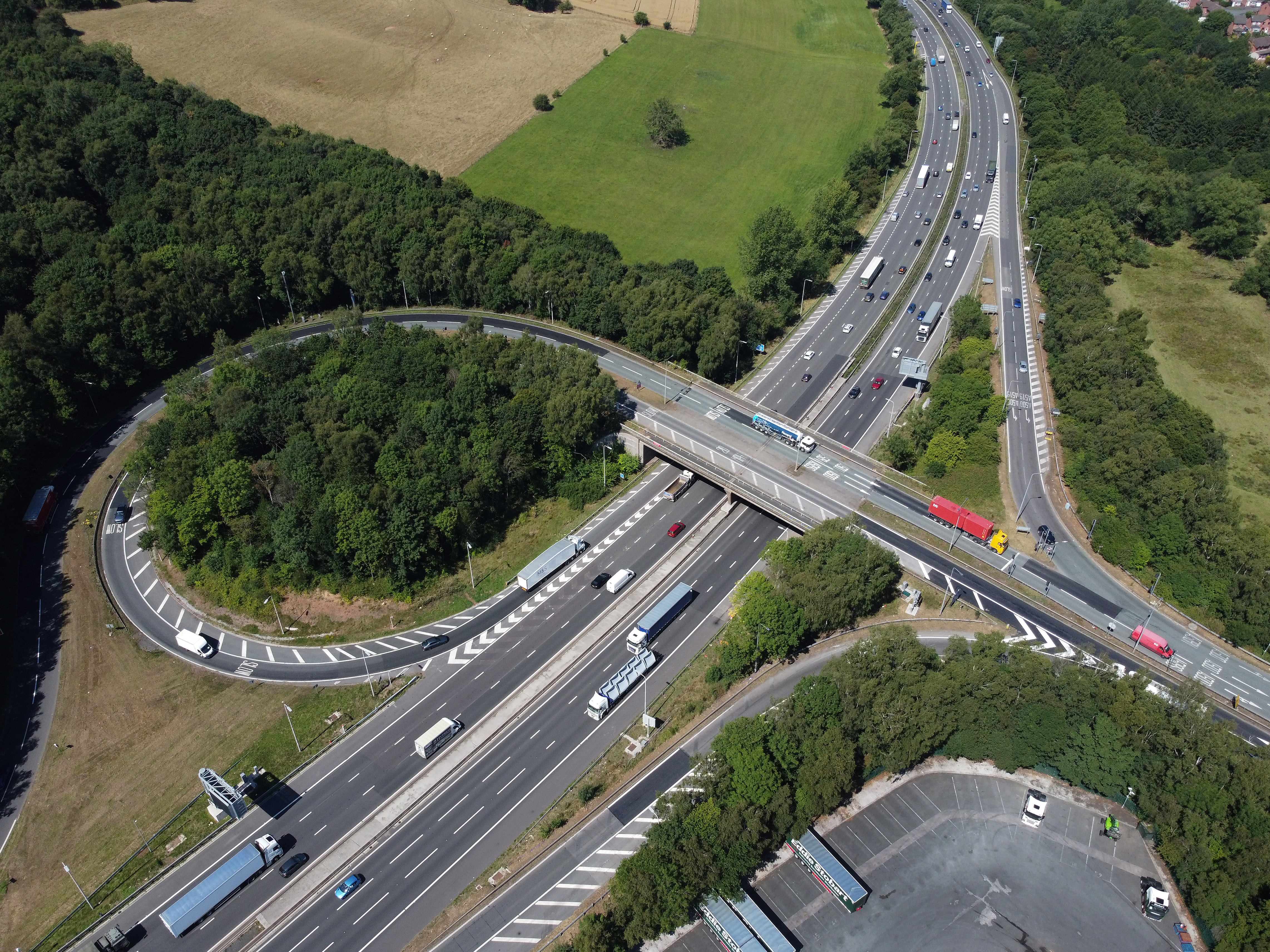Consumer research conducted by Midlands Connect shows massive support for improvements on Junction 15 of the M6