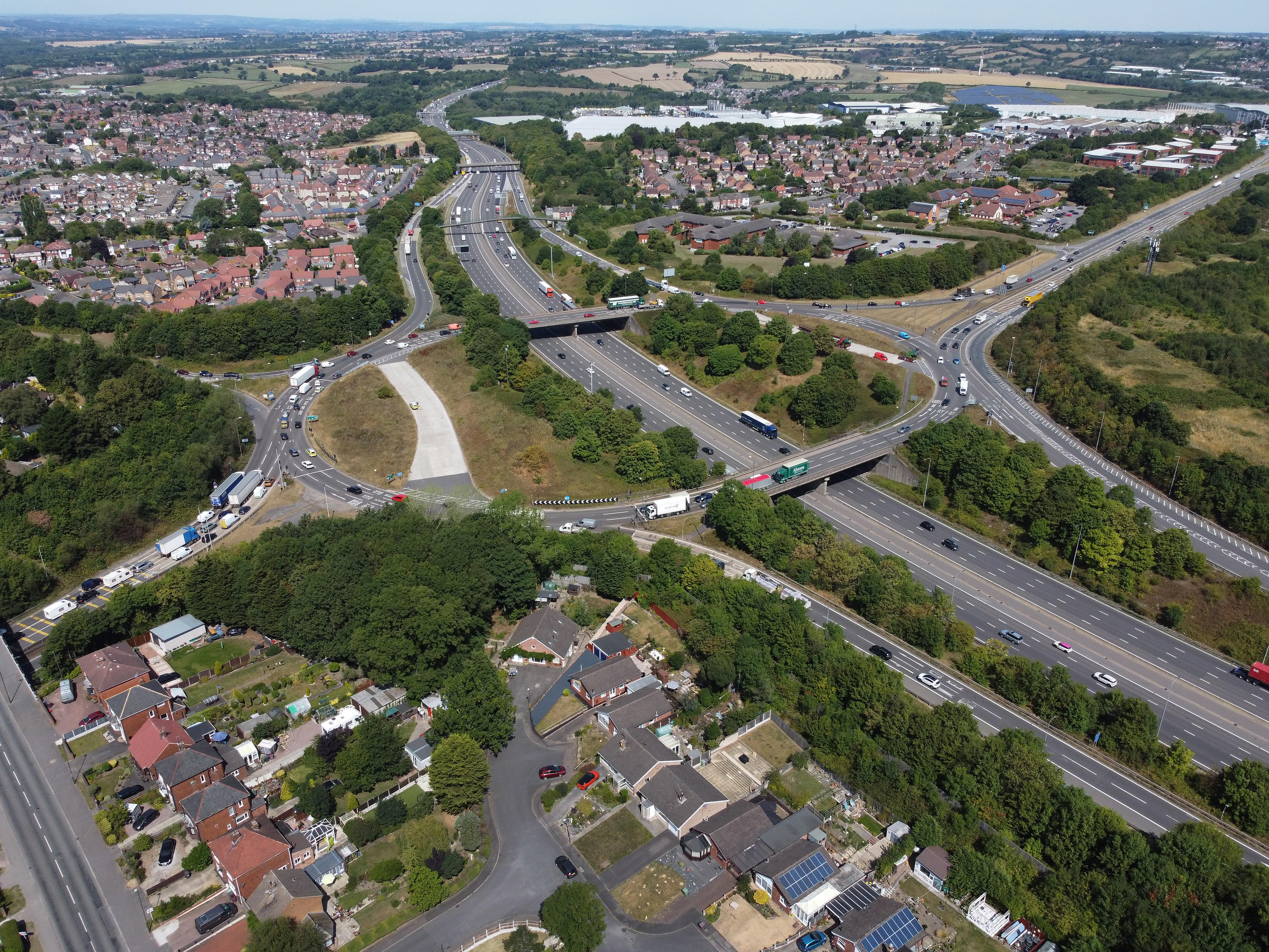 Delays at Junction 28 of the M1 is costing over 1000 hours and over £4 million to economy