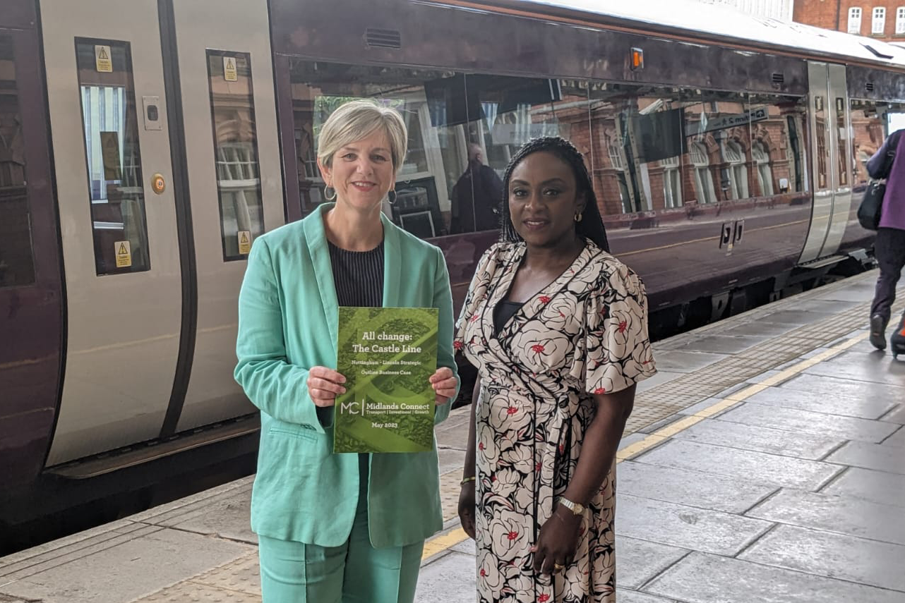 Leaders support rail plans in Nottingham