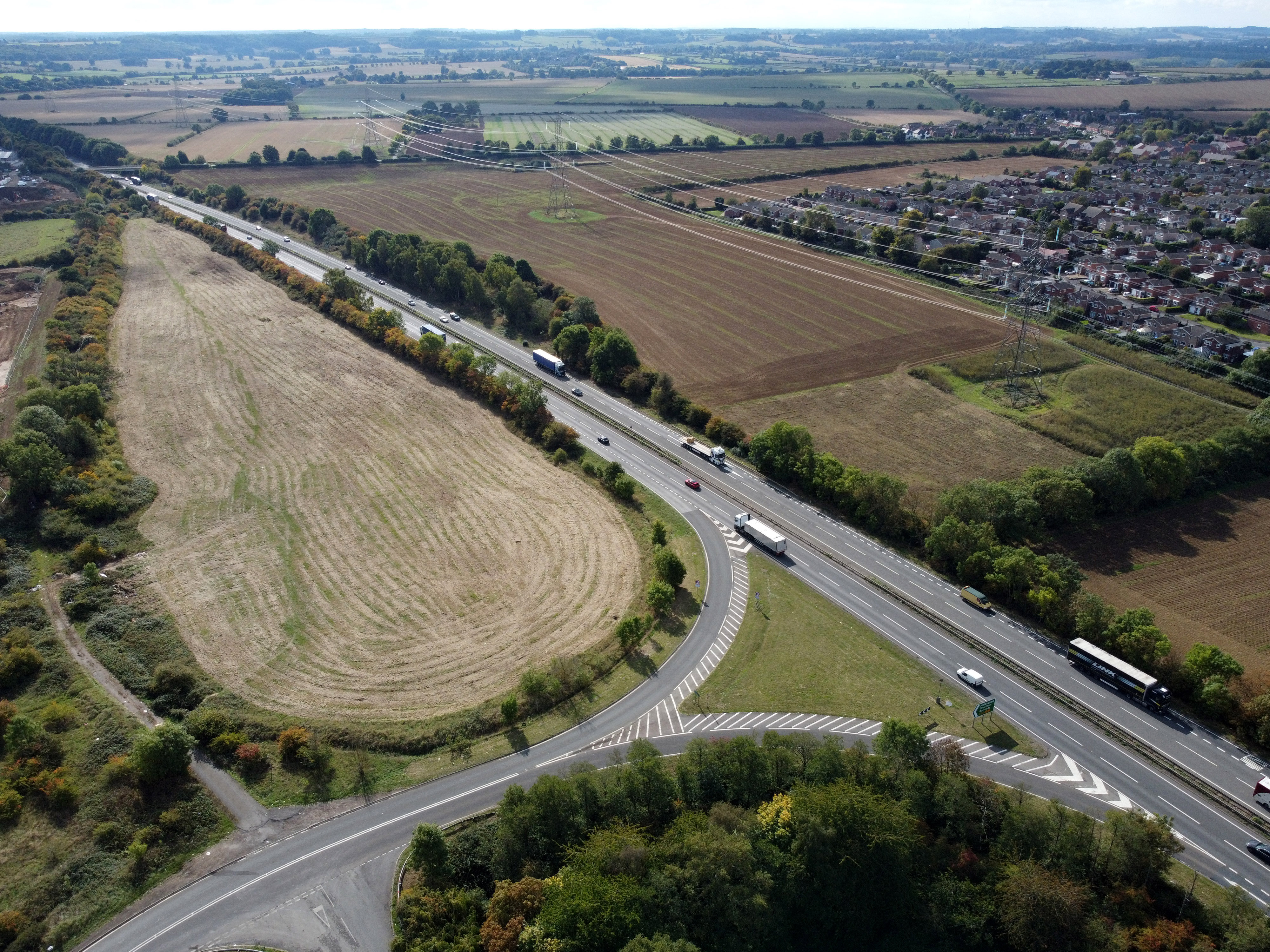 A1 And A52 Junction Grantham